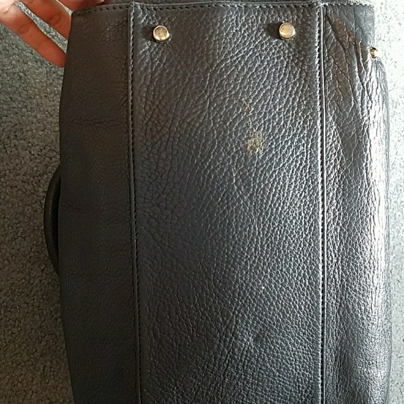 Kate Spade gray leather satchel - Picture 5 of 8